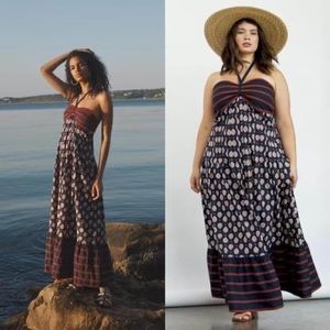 Anthropologie Zosime Halter maxi dress NWT size 6